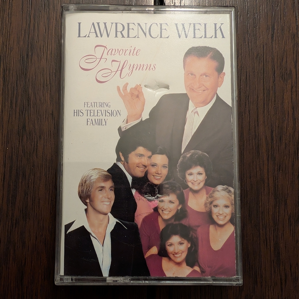 Vintage 1995 Lawrence Welk Favorite Hymns Cassette
